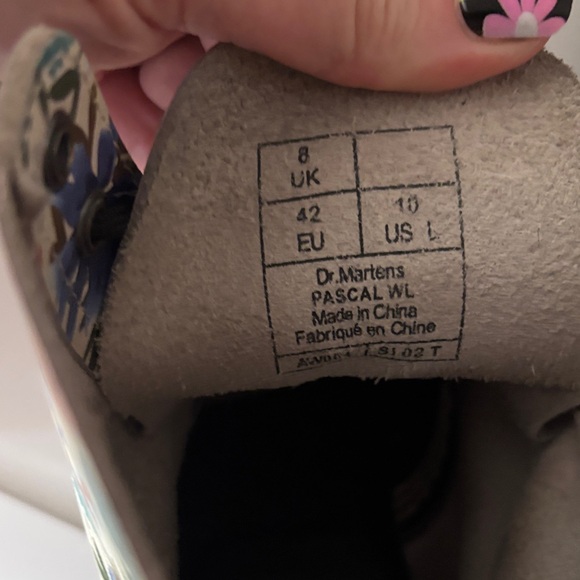 Dr. Marten’s floral Women's combat boots - Picture 4 of 6